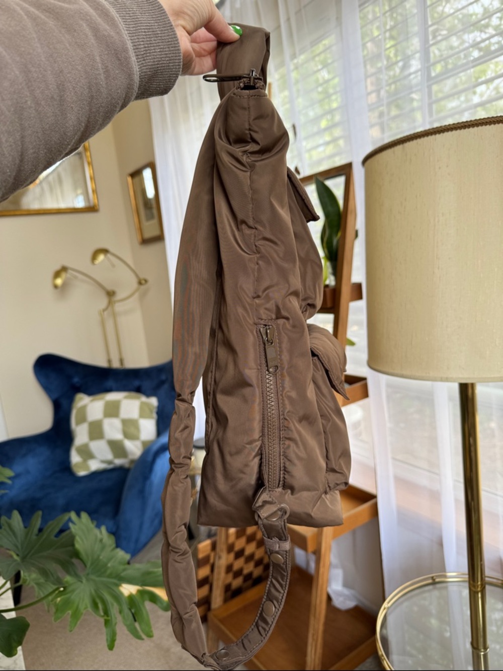 Dagne Dover Walker Backpack in Rye, Medium - Picture 4 of 11